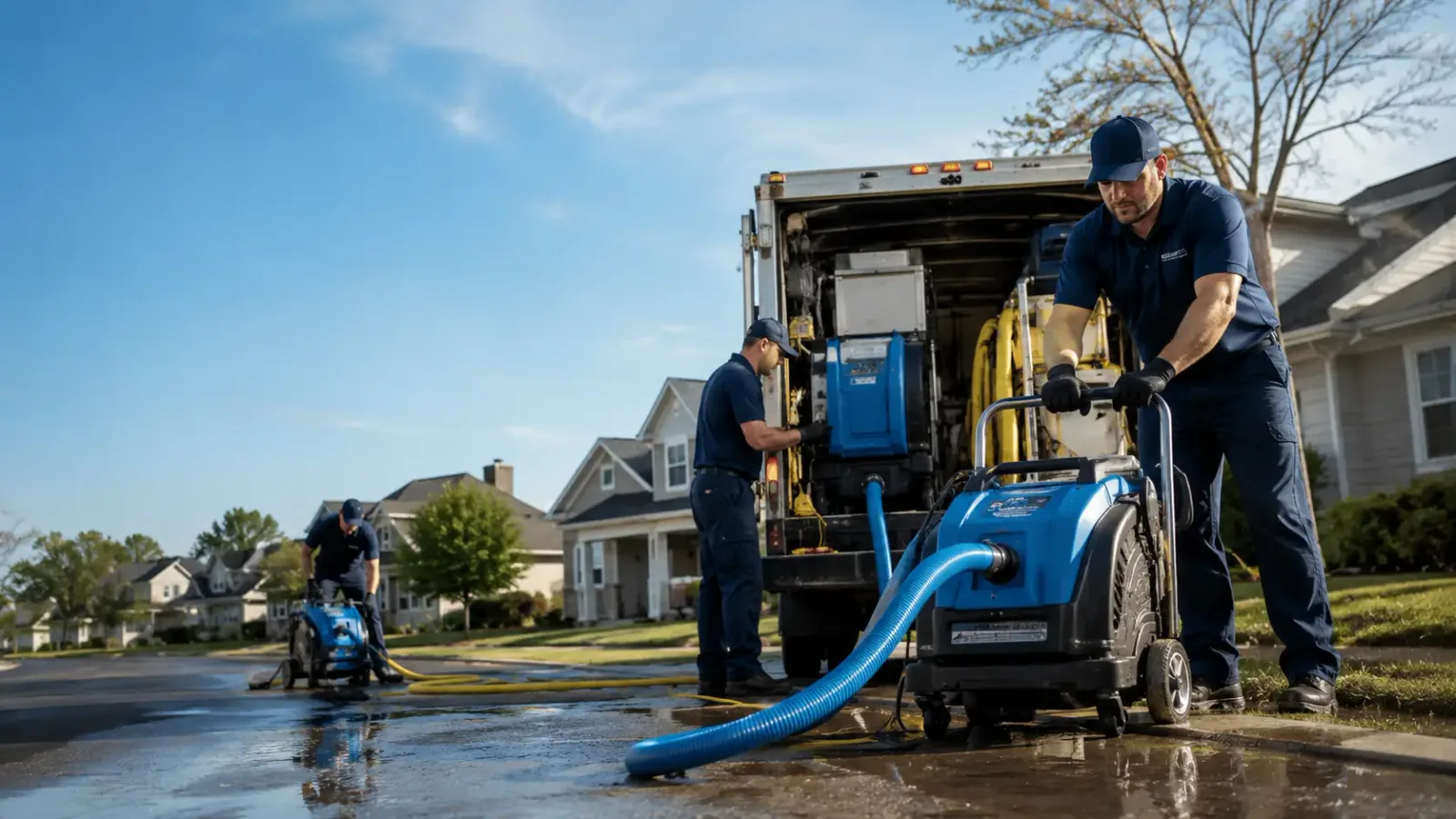 Flood Damage Cleanup in Mindoro, WI